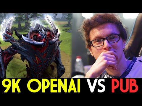 Miracle- Dota 2 [Shadow Fiend] 9k Bot OpenAi vs PUB