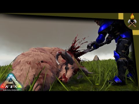 Rex Saddle Blueprint in the Swamp Cave & Taming Ovis [ARK: Operation Evolved] S01E25