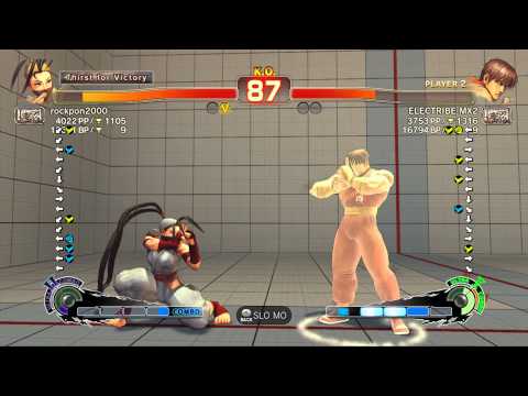USFIV~ Ibuki (rockpun2000) vs.  Guy (ELECTRIBE MX2) HD