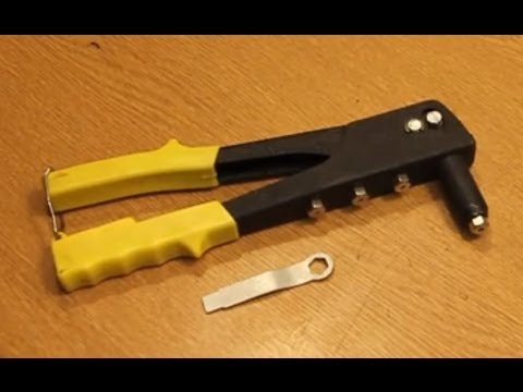 Pop Rivet Gun - What Size Rivet to Use