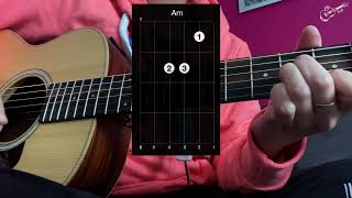 J'entends siffler le train - Tuto 11 - English/French Easy Guitar- Richard Anthony  - Guitare Facile