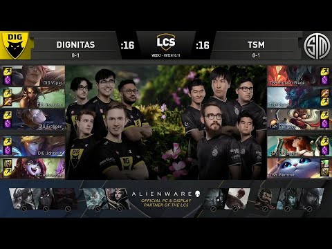 DIG vs TSM | Week 1 Day 3 - Match 2 | LCS Summer Split 2020 – S10 | Dignitas vs Team SoloMid