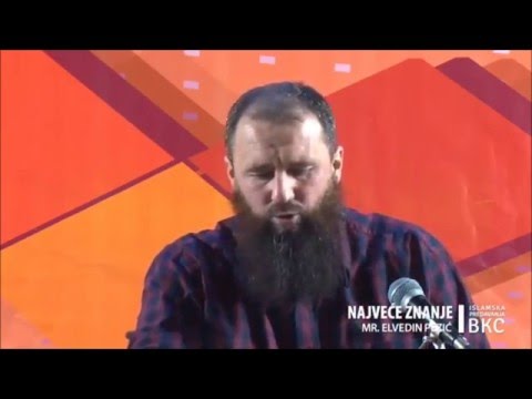 Ljudi koji će imati dobra djela poput brda Tihame, ali će biti pretvorena u prah - Mr. Elvedin Pezić