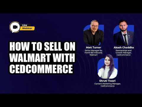 [Webinar] How to Sell on Walmart with CedCommerce