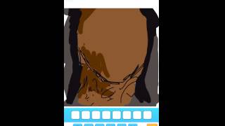 My attempt at drawing LIL Wayne in Draw Something