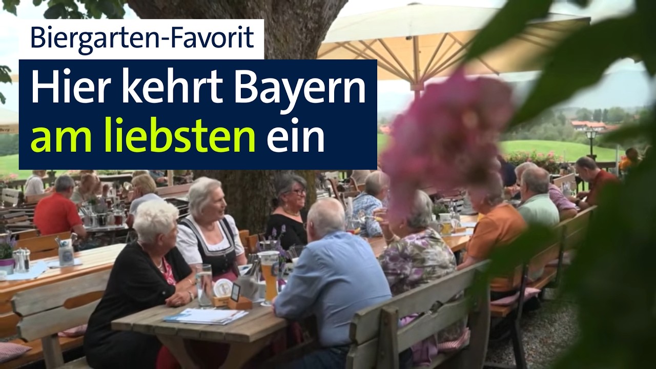 Flair, Aussicht, Bier: Das ist der Lieblings-Biergarten der Bayern | Abendschau | BR24