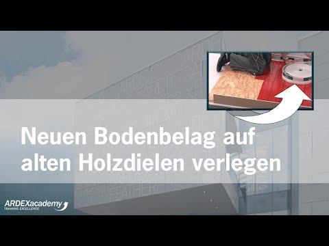 Neuen Bodenbelag auf alten Holzdielen verlegen | Neues Thema auf unserer E-Learning Plattform