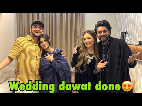 Newly wed ki dawat ghar par kardi😍 | basil bolta hai mai isne tang hogaya😂