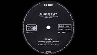 Fancy - Chinese Eyes (12'' Version) 1984