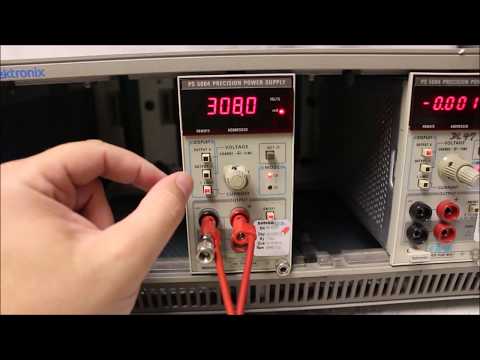 Tektronix PS 5004 Plugin display stuck on 308