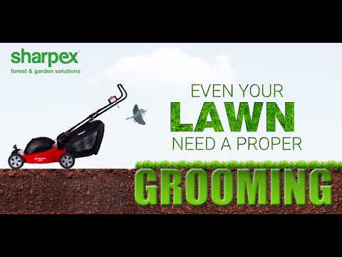 Sharpex spx.18.ell.1ph 18 inch electric lawn mower, 75mm