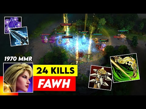 HON REBORN Valkyrie Gameplay - Fawh - 1970 MMR