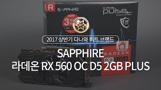 SAPPHIRE 라데온 RX 560 PULSE OC D5 2GB_동영상_이미지