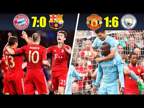 10 Most Humiliating Defeats In Matches Of Big Football Clubs • 2010s Decade
