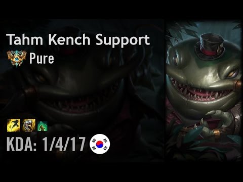 Tahm Kench Support vs Braum - Pure - KR Challenger Path 6.4