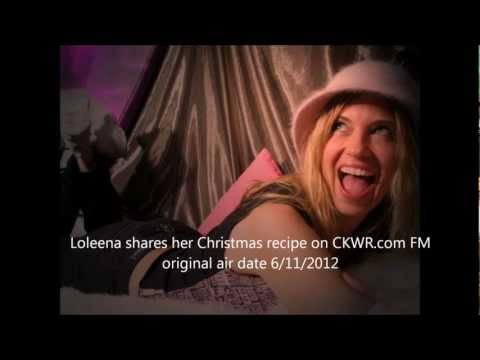 Loleena Christmas Recipe on CKWR.wmv
