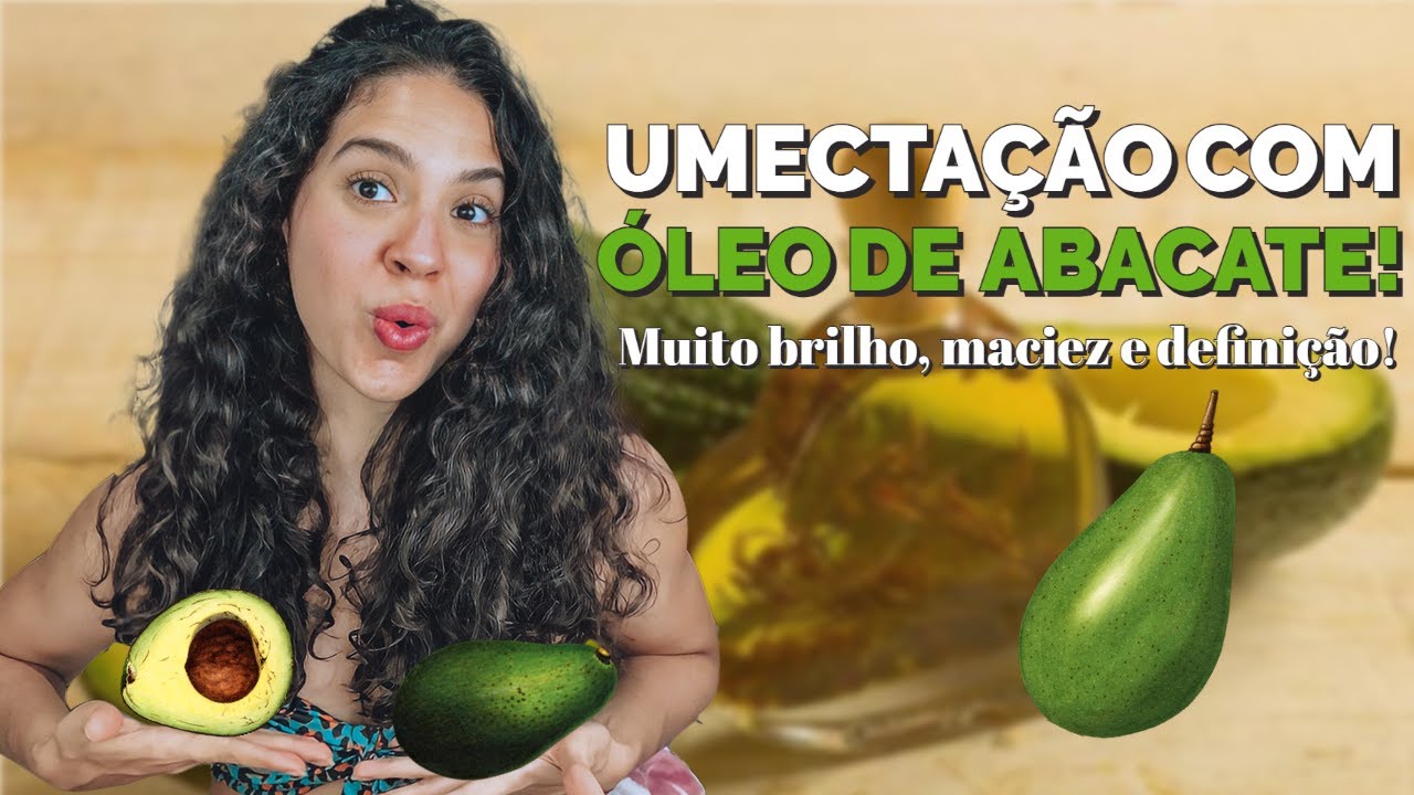 UMECTAÇÃO CAPILAR COM ÓLEO DE ABACATE! *Muito Brilhooo!!*  #umectaçãocapilar #oleodeabacate