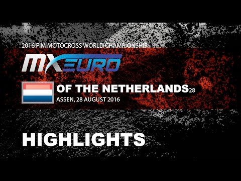 Honda EMX150 Race 1 Highlights Round of The Netherlands 2016 - motocross