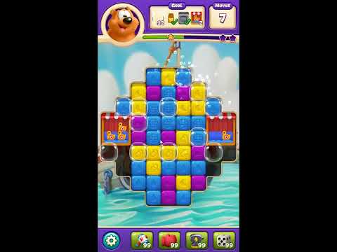 Toon Blast Level 8224 - NO BOOSTERS 🐻🐺🐱 | SKILLGAMING ✔️