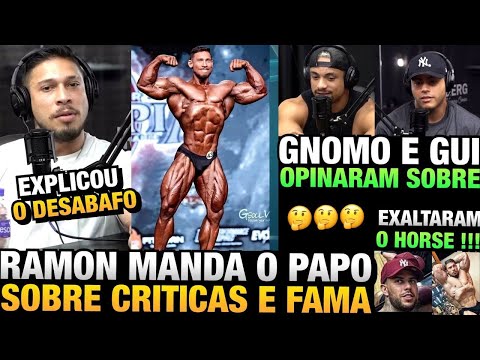 RAMON DIZ QUE VAI PARAR DE OUVIR OS CRÍTICOS E DESABAFA SOBRE RÁPIDO CRESCIMENTO NA MÍDIA E ESPORTE