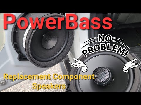 PowerBass OE652-GM - OE Series 6-1/2" 2-way car speakers — designed to fit GM and Chevrolet vehicles