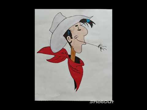 Meine Lucky Luke Zeichnung