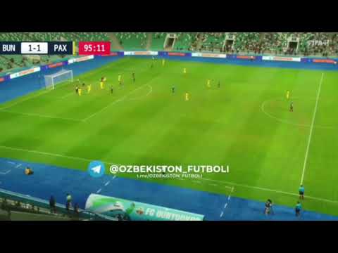 Bunyodkor 1:2 Paxtakor Oʼzbekiston Superligasi 13tur obuna Boʼling