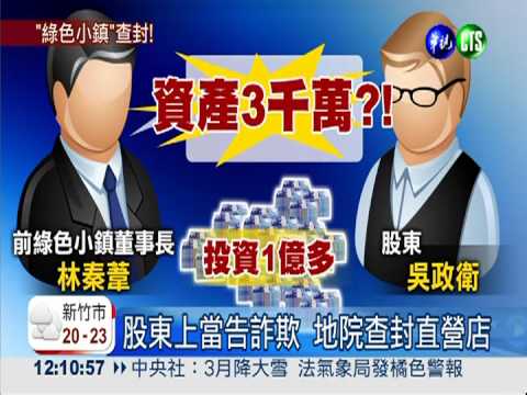 "綠色小鎮"董座 吸金上億被查封