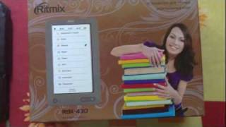 Видео обзор электронной книги RITMIX RBK-430 / Арстайл /