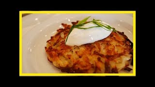 Jazz up frozen hash browns by transforming them into crab cakes
