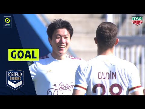 Goal Ui Jo HWANG (28' - FC GIRONDINS DE BORDEAUX) MHSC - GdB (3-1) 20/21