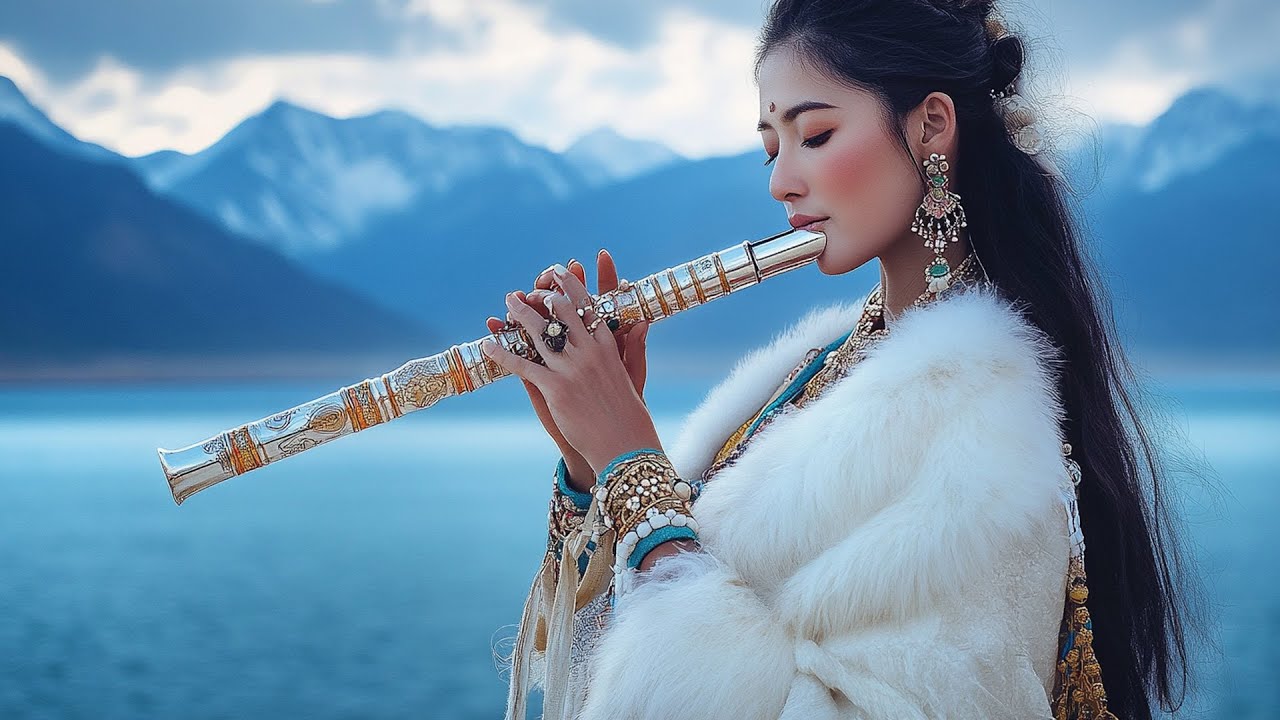 Tibetan Healing Flute | Release Melatonin & Toxins | Relieve Stress & Soothe the Mind