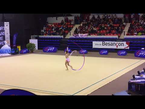 Siham Bouazzi ruban - Nat A 14/15 ans - France Besançon 2018