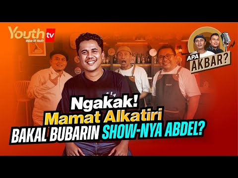 LOL! WILL MAMAT ALKATIRI DISBAND ABDEL'S SHOW? | Mazdjo Pray, Akbar & Denny | Is it Akbar?