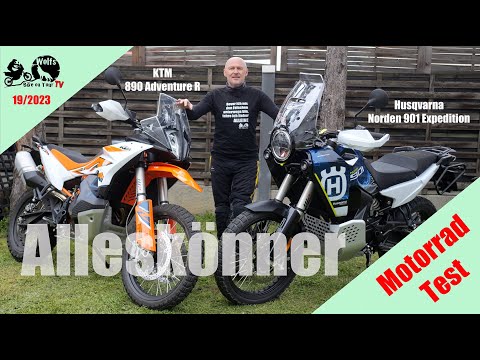 Wolf vergleicht Motorräder: KTM 890 Adventure R vs. Husqvarna Norden 901 Expedition