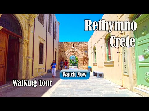 An Enthralling Journey on Foot through Rethymno, Crete! | City Driver Tours