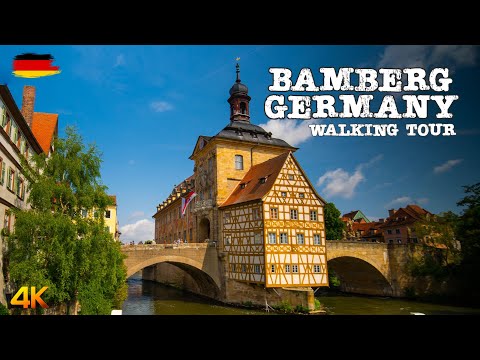 Bamberg, Germany - Walking Tour 4K - The Must-See City in Germany
