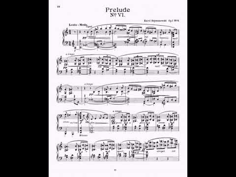 Karol Szymanowski, 9 Preludes op. 1
