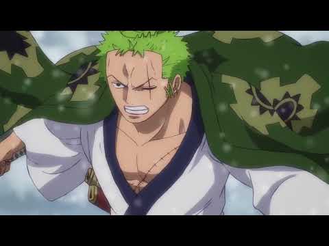 Zoro uses Onigiri to rescue Wano princess for sake - One piece