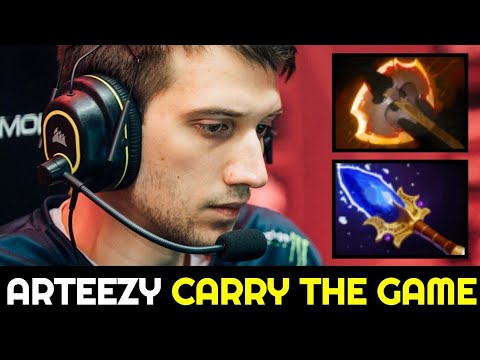 ARTEEZY Carry the Game with 11min Battle Fury Phantom Assassin 7.32c Dota 2