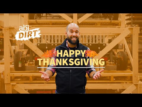 Happy Thanksgiving from Team ABI – ABI Dirt