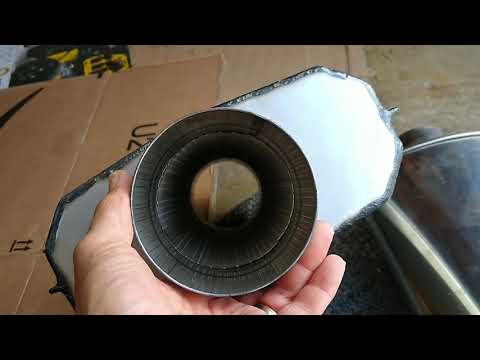 Hooker Maximum Flow sound on Hawk's 4" Sinister exhaust, 383 SBC.