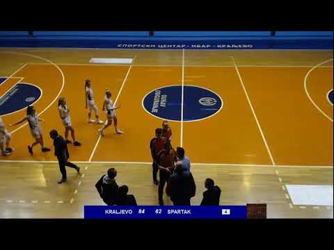 1ZLS 6. kolo / ŽKK Kraljevo - ŽKK Spartak