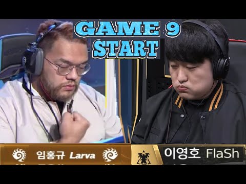Starcraft FLASH 이영호 vs LARVA 임홍규 TvZ 스타크래프트 Remastered Broodwar 2026 Game 9