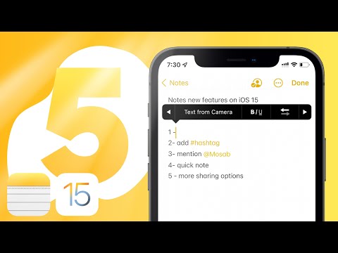 Top 5 Notes Hidden Features On iOS 15 On iPhone