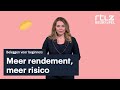 Beleggen voor beginners afl. 1: Meer rendement = meer risico - #Beursspel2021