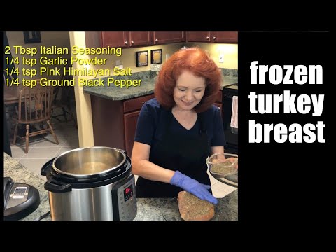 Frozen Turkey Breast (Instant Pot) #thanksgivingrecipe #instantpot #howtocookfrozenfoodinstantpot
