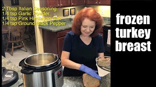 Frozen Turkey Breast (Instant Pot) #thanksgivingrecipe #instantpot #howtocookfrozenfoodinstantpot