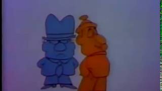 Rocket Classic Sesame Street Two Men Front and Back (1976)
