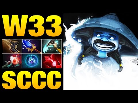 w33 Dota 2 [Storm Spirit] vs Sccc [Juggernaut] Too much Blood Stone